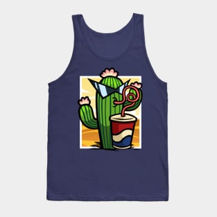 Just Chillin' Cactus Tank Top